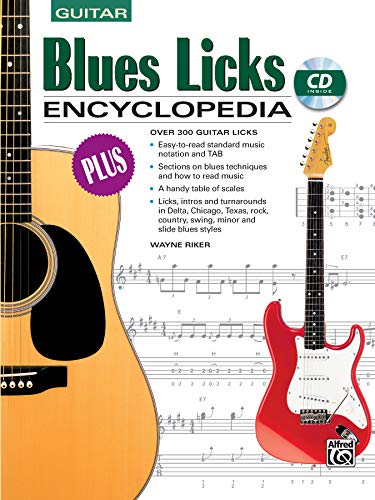 Beispielbild fr Blues Licks Encyclopedia: Over 300 Guitar Licks, Book & CD zum Verkauf von HPB-Ruby