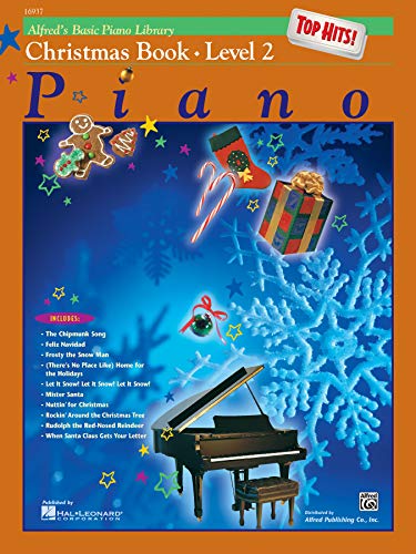 Stock image for Alfred's Basic Piano Library Top Hits! Christmas, Bk 2 (Alfred's Basic Piano Library, Bk 2) for sale by Jenson Books Inc