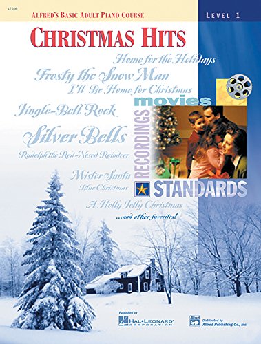 Beispielbild fr Alfreds Basic Adult Piano Course Christmas Hits, Bk 1 (Alfreds Basic Adult Piano Course, Bk 1) zum Verkauf von Goodwill of Colorado