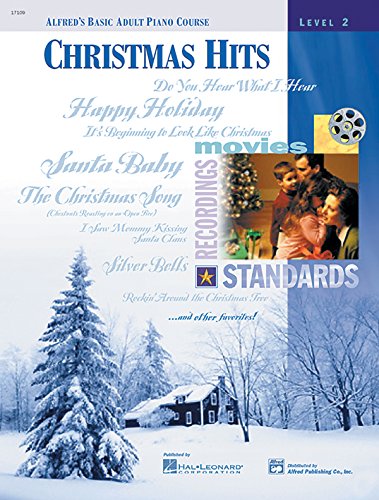 9780739004050: Christmas Hits Adult Solo Book 2: Level 2 (Alfred's Basic Adult Piano Course)