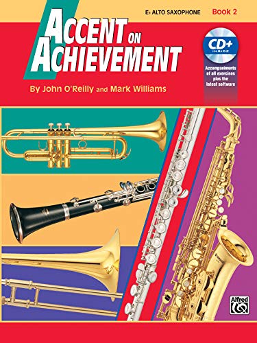 Stock image for Accent on Achievement, Bk 2: E-flat Alto Saxophone, Book & Online Audio/Software for sale by Jenson Books Inc