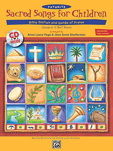 9780739005057: Favorite Sacred Songs for Children: Bible Stories & Songs of Praise , Book & CD