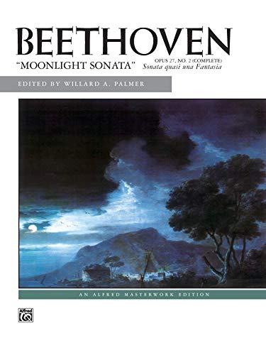 Imagen de archivo de Moonlight Sonata, Op. 27, No. 2 (Complete) (Alfred Masterwork Edition) a la venta por SecondSale