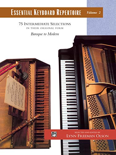 Imagen de archivo de Essential Keyboard Repertoire, Vol 2: 75 Intermediate Selections in their Original form - Baroque to Modern a la venta por Magers and Quinn Booksellers