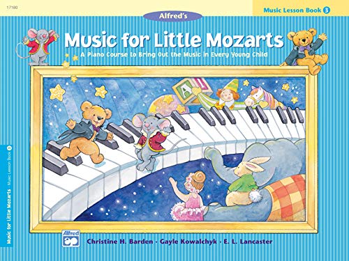 Stock image for Little Mozarts Lesson Book 3 for sale by Blackwell's