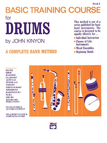 Beispielbild fr John Kinyon's Basic Training Course, Bk 2 : Drums zum Verkauf von Better World Books