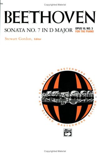 Stock image for Sonata No. 7 in D Major, Op. 10, No. 3, Alfred Masterwork Edition for sale by GreatBookPrices