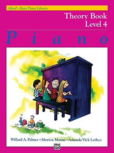 9780739007440: Alfred's basic piano library: theory book level 4 piano: Theory Level 4