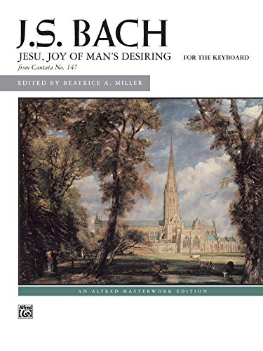 9780739008423: Jesu, Joy Of Man's Desiring For Piano (Alfred Masterwork)