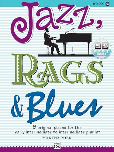 9780739008508: Jazz, Rags & Blues, Book 2 (Alfred's Basic Piano Library)