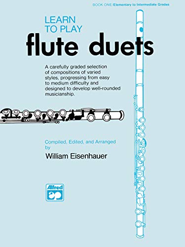 Stock image for Learn to Play Flute Duets, Book One - Elementary to Intermediate Grades for sale by Magers and Quinn Booksellers