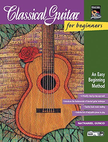 Imagen de archivo de Classical Guitar for Beginners: An Easy Beginning Method a la venta por HPB-Ruby