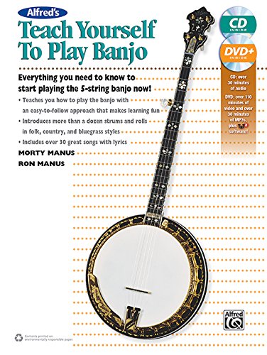 Stock image for Alfred's Teach Yourself to Play Banjo: Everything You Need to Know to Start Playing the 5-String Banjo (Teach Yourself Series) for sale by HPB-Diamond