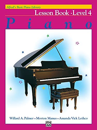 Stock image for Alfred's Basic Piano Library Lesson Book, Bk 4 (Alfred's Basic Piano Library, Bk 4) for sale by ICTBooks