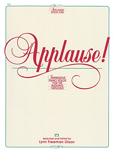 Imagen de archivo de Applause!, Bk 1: Impressive Piano Solos for the Budding Virtuoso a la venta por Goodwill of Colorado