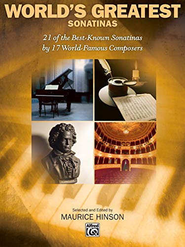 Imagen de archivo de World's Greatest Piano Sonatinas a la venta por HPB Inc.