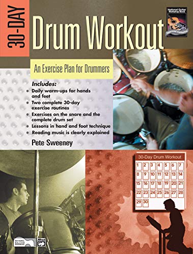 Beispielbild fr 30-Day Drum Workout: An Exercise Plan for Drummers zum Verkauf von SecondSale