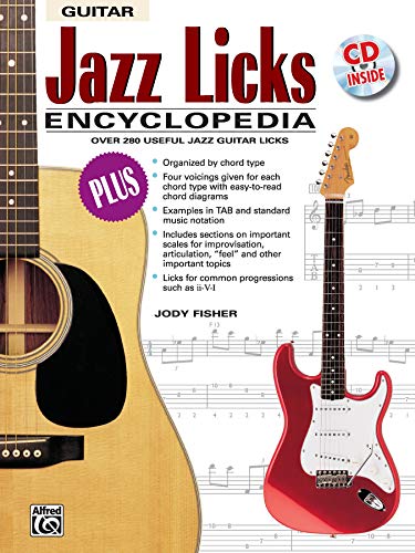 Beispielbild fr Jazz Licks Encyclopedia: Over 280 Useful Jazz Guitar Licks, Book & CD (The Ultimate Guitarist's Reference Series) zum Verkauf von Magers and Quinn Booksellers