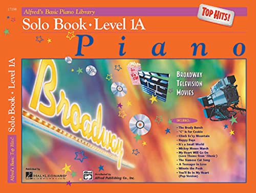 Stock image for Alfred's Basic Piano Library Top Hits! Solo Book, Bk 1A (Alfred's Basic Piano Library, Bk 1A) for sale by Jenson Books Inc