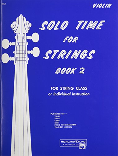 Beispielbild fr Solo Time for Strings, Bk 2: Violin zum Verkauf von ZBK Books