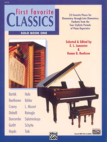 Imagen de archivo de First Favorite Classics, Bk 1: Solo a la venta por Gulf Coast Books