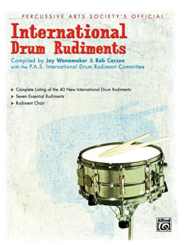 Imagen de archivo de International Drum Rudiments a la venta por PlumCircle