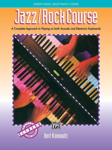 9780739013335: Jazz/rock adult course bk only livre sur la musique (Alfred's Basic Piano Library)