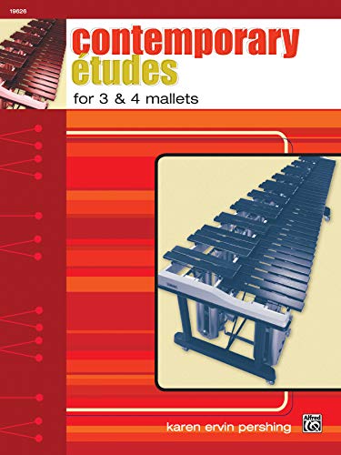 Stock image for Contemporary Etudes for 3 & 4 Mallets for sale by Jenson Books Inc