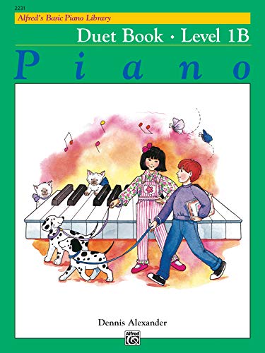 9780739013762: Alfred's basic piano duet book level 1b (Alfred's Basic Piano Library)