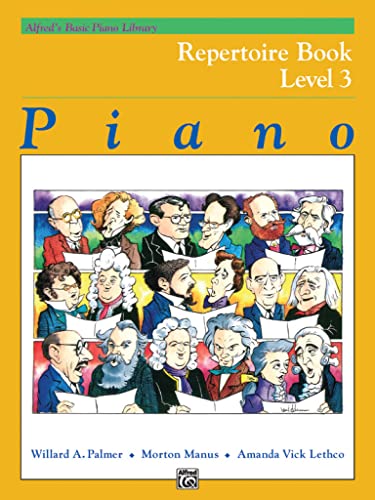 9780739014257: Alfred's Basic Piano Library Repertoire, Bk 3 (Alfred's Basic Piano Library: Level 3)