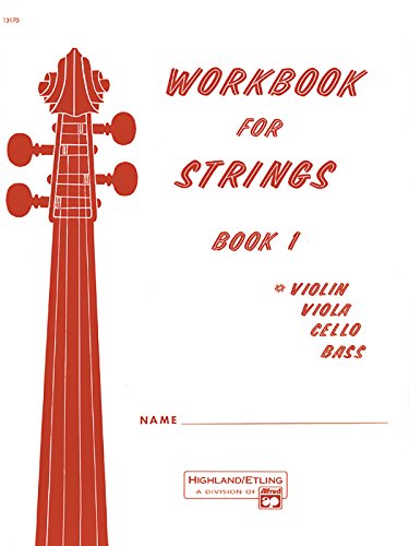 Beispielbild fr Workbook for Strings, Book 1 Instrument: Violin zum Verkauf von SecondSale