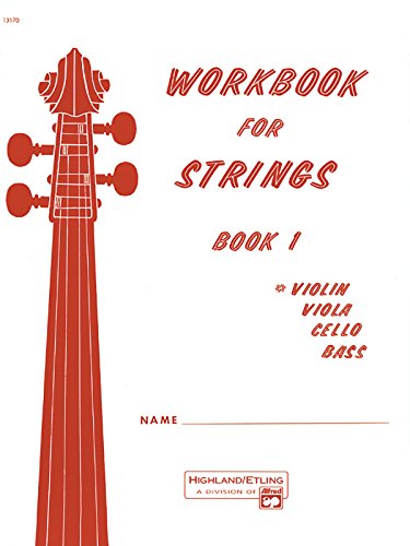 Imagen de archivo de Workbook for Strings, Book 1 Instrument: Violin a la venta por SecondSale
