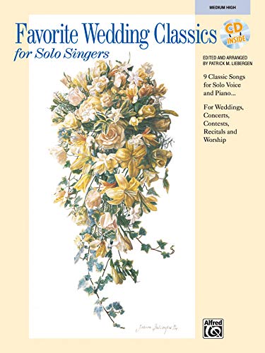 9780739015711: Favorite Wedding Classics for Solo Singers: Medium High Voice