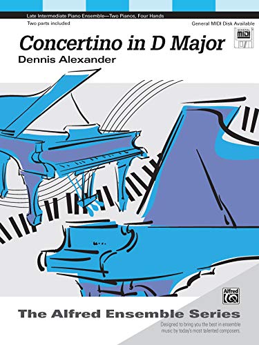 Concertino in D Major: Sheet (The Alfred Ensemble Series) (9780739015759) by [???]