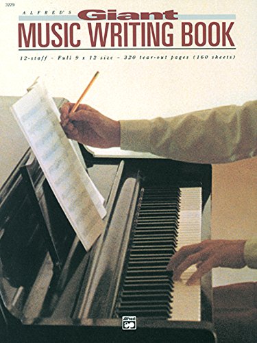 12 Stave Music Writing Book: Perforated, Perfect-bound (9780739016169) by Manus, Morton