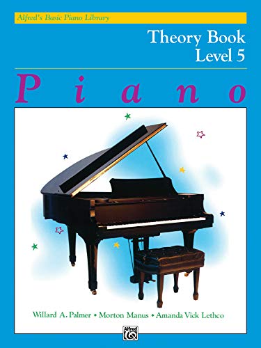 9780739017432: Alfred's basic piano library: theory book level 5 piano
