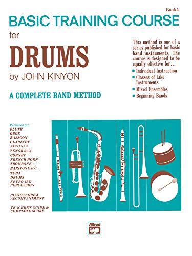 Beispielbild fr John Kinyon's Basic Training Course, Bk 1 : Drums zum Verkauf von Better World Books