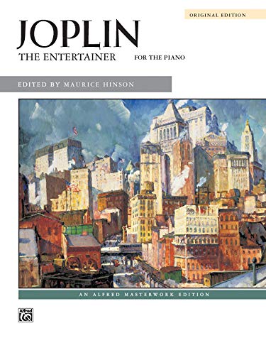 9780739018590: Joplin the entertainer pf bk piano: Sheet (Alfred Masterwork Edition)