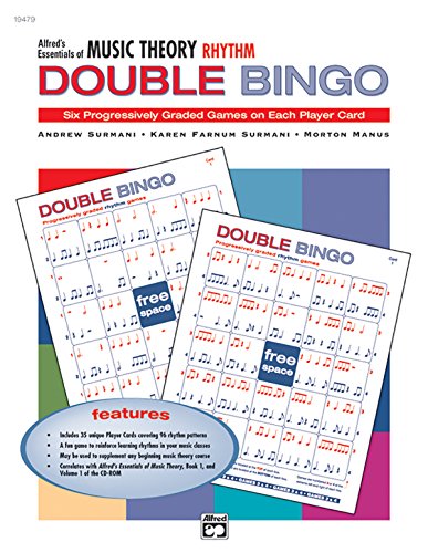 Stock image for Alfred's Essentials of Music Theory: Rhythm Double Bingo for sale by GF Books, Inc.