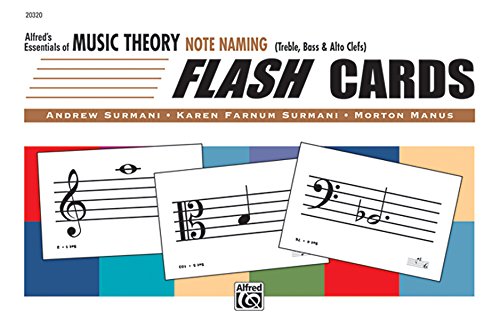 Alfred's Essentials of Music Theory: Note Naming Flash Cards (9780739018774) by Surmani, Andrew; Surmani, Karen Farnum; Manus, Morton