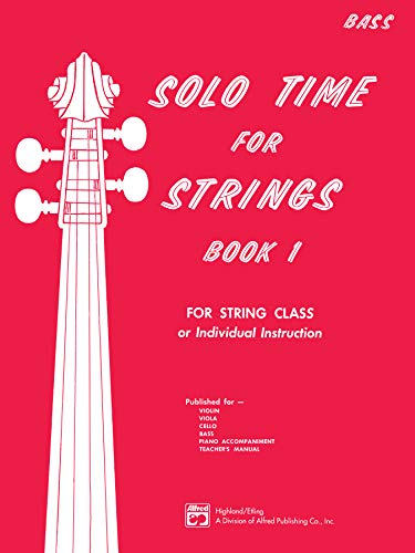 Beispielbild fr Solo Time for Strings, Bk 1: Bass zum Verkauf von Books Unplugged