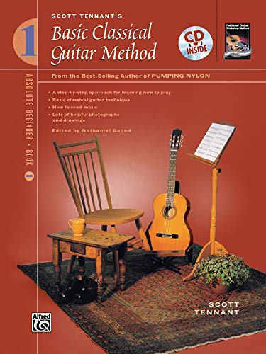 Scott Tennant's Basic Classical Guitar Method, Book 1 (Book & CD)