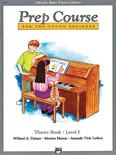 Stock image for Alfred's Basic Piano Prep Course Theory, Bk F: For the Young Beginner (Alfred's Basic Piano Library, Bk F) for sale by Goodwill of Colorado