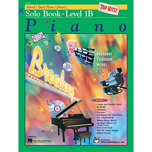 9780739021156: Alfred's Basic Piano Course, Book 1b: Top Hits! Solo