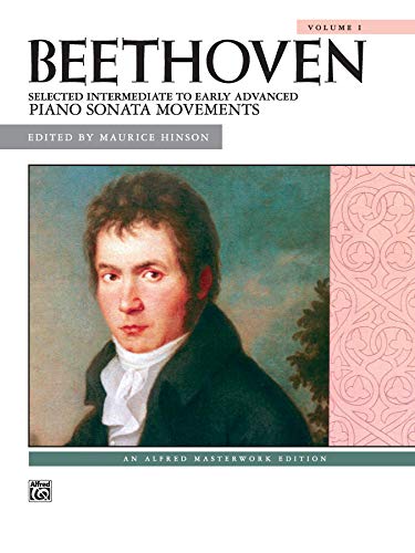 9780739021644: Ludwig van beethoven: selected easiest sonata movements volume 1 piano (Alfred Masterwork Library)