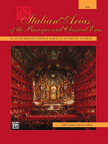 Stock image for Italian Arias of the Baroque and Classical Eras: High Voice (English and Italian Edition) for sale by Lexington Books Inc