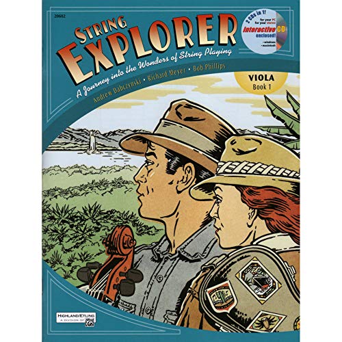 String Explorer, Bk 1: Viola, Book & Online Audio/Software (9780739023112) by Dabczynski, Andrew H.; Meyer, Richard; Phillips, Bob