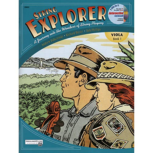 9780739023112: String Explorer, Bk 1: Viola, Book & Online Audio/Software