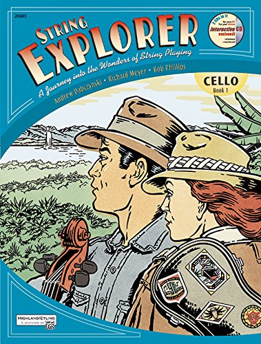 9780739023129: String Explorer: Cello Book 1