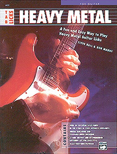 Imagen de archivo de Heavy Metal: Tab Licks, For Guitar a la venta por Revaluation Books